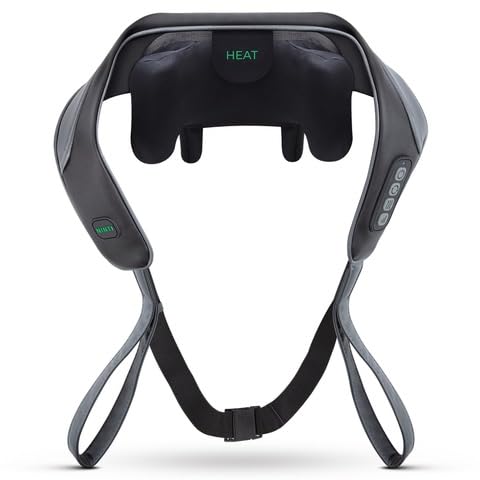 WelthVibe Cordless Heated Neck & Shoulder Massager — Shiatsu Deep Tissue
