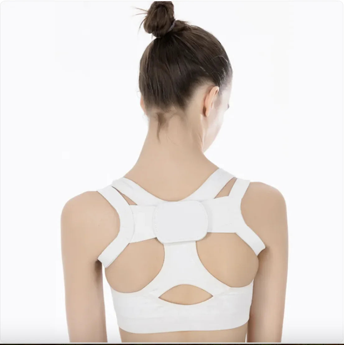 Invisible Posture Corrector worn under clothing