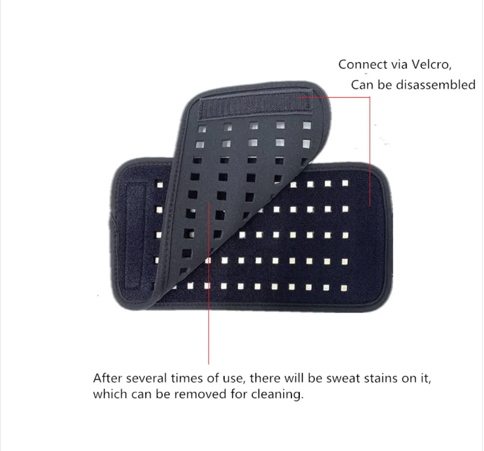 Red Light Therapy Belt — 660nm & 850nm Infrared Pain Relief | Back, Joints & Muscle Recovery