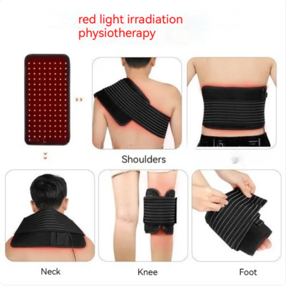 Red Light Therapy Belt — 660nm & 850nm Infrared Pain Relief | Back, Joints & Muscle Recovery