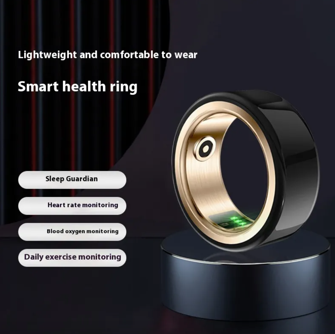 WelthVibe Ceramic Health Ring