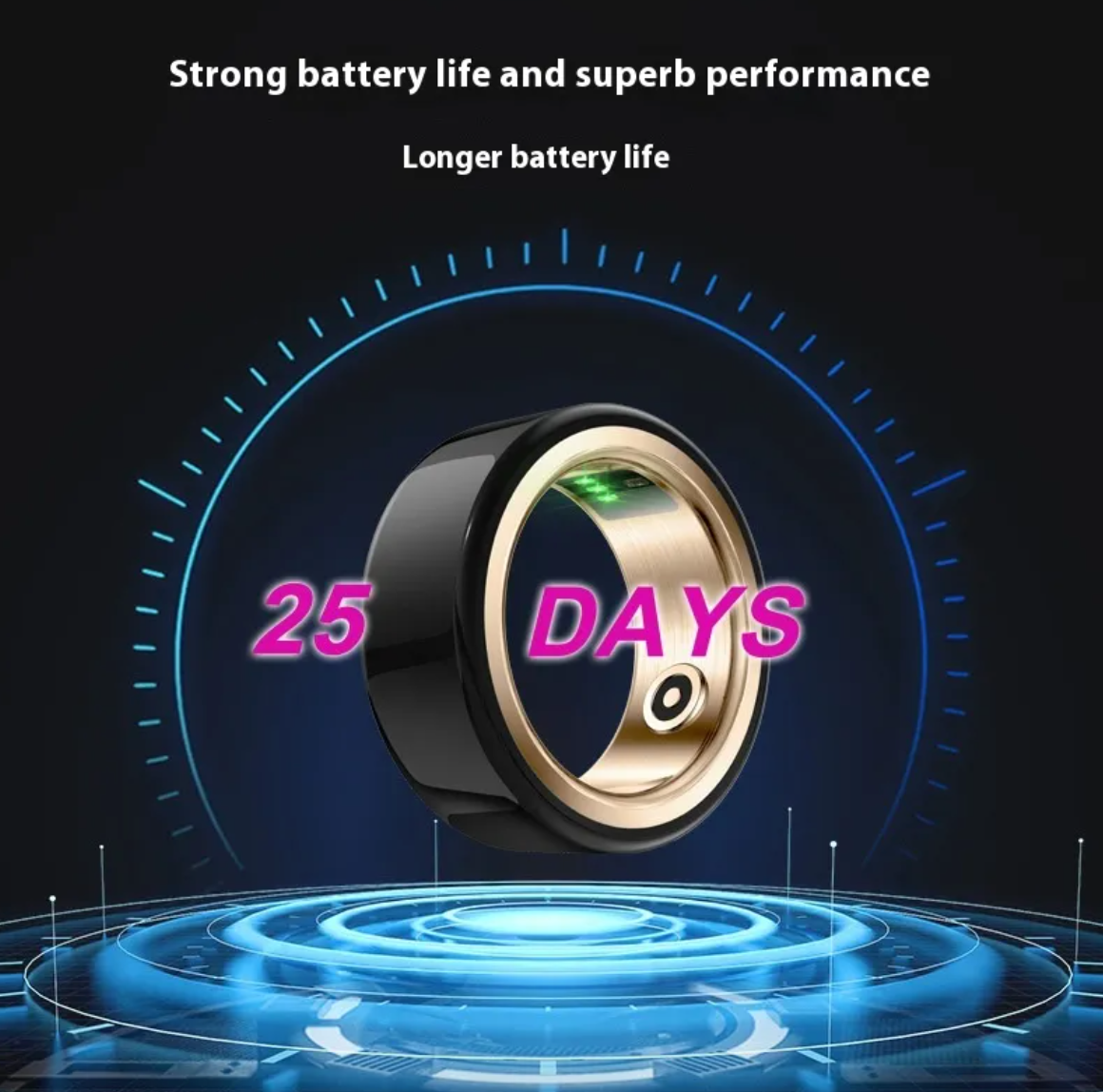 WelthVibe Ceramic Health Ring