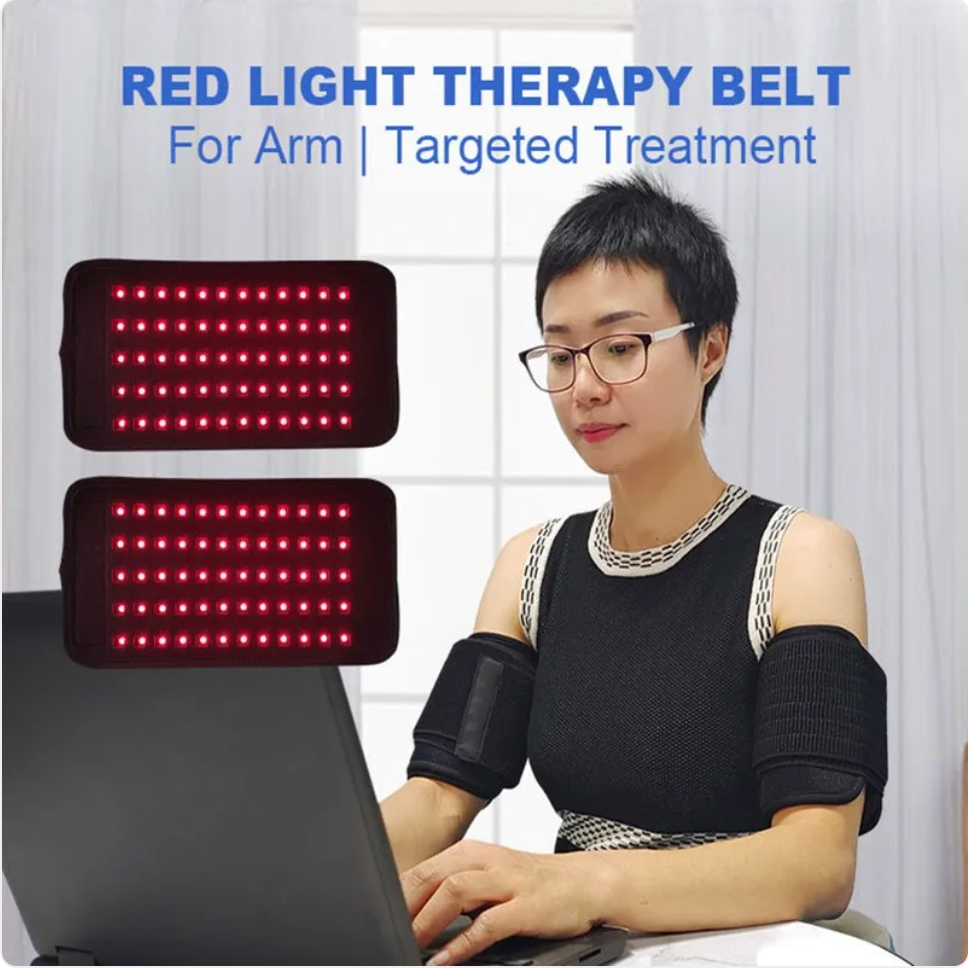 Red Light Therapy Belt — 660nm & 850nm Infrared Pain Relief | Back, Joints & Muscle Recovery