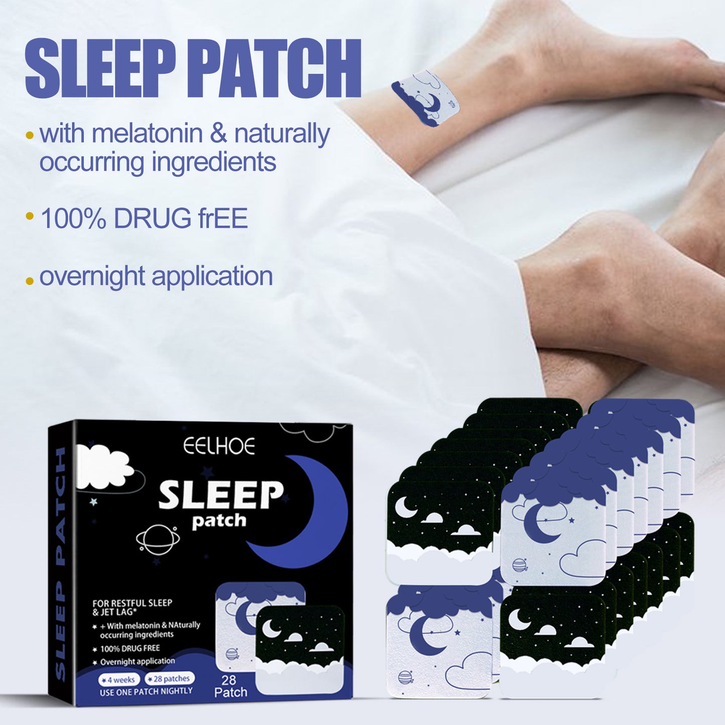 WelthVibe Sleep Aid Patches for Better Sleep
