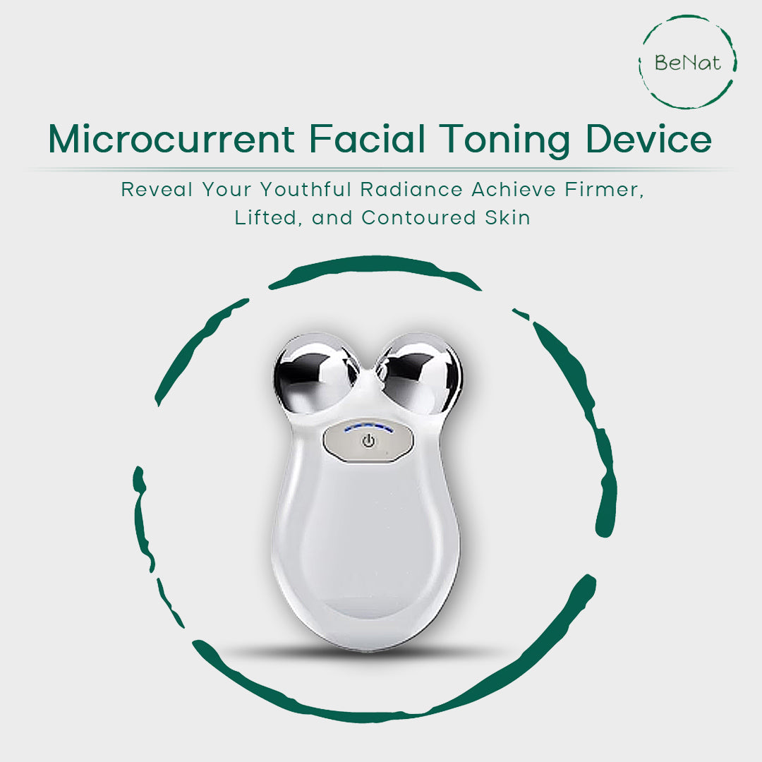 WelthVibe Microcurrent Facial Toning Wand — At-Home Lift & Sculpt