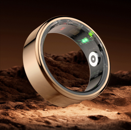 Smart health ring blood oxygen SpO2 reading on app