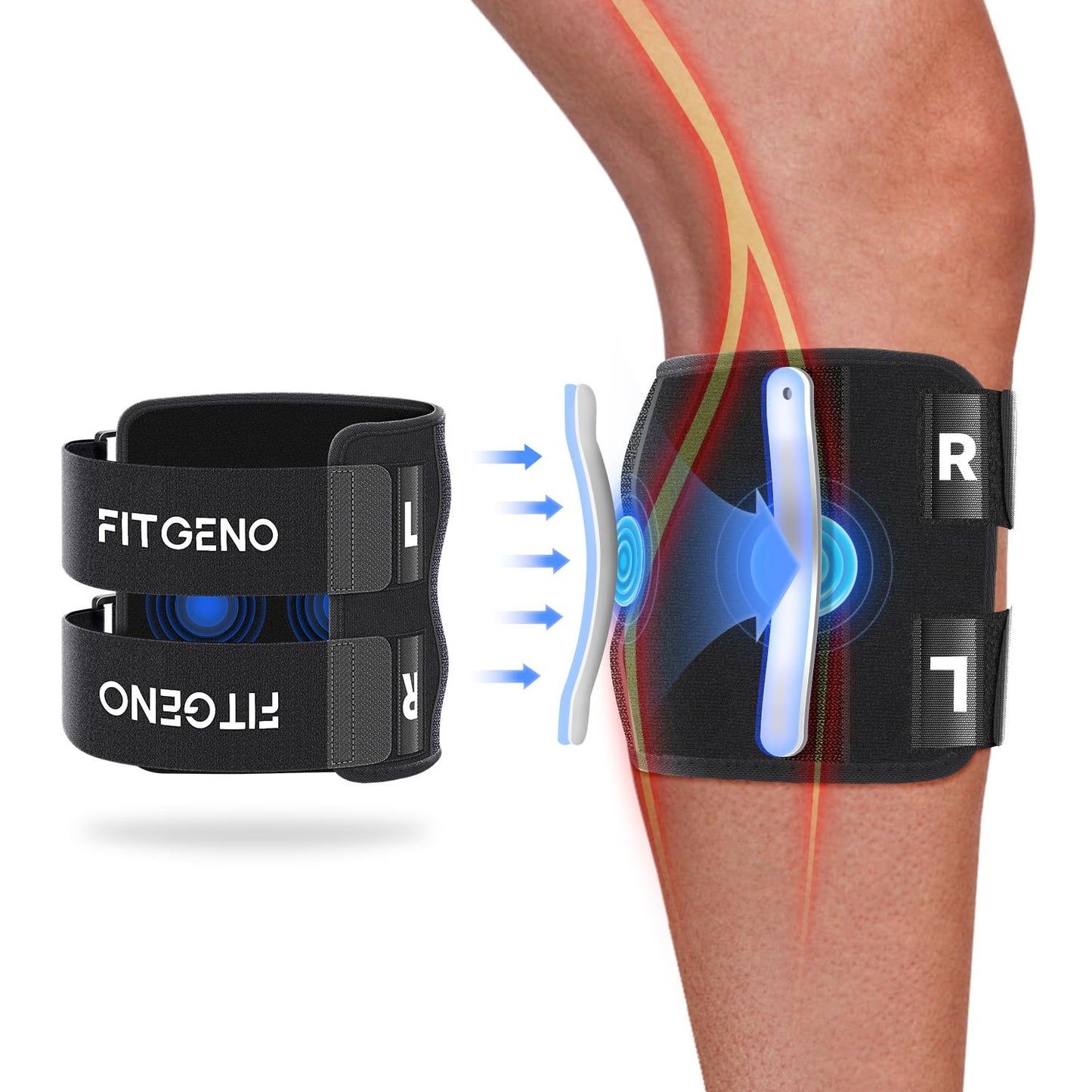 WelthVibe Sciatica Relief Brace — Dual-Pressure Lower Back & Leg Support