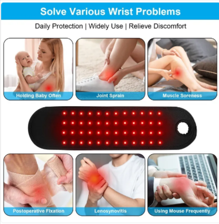 Red light infrared therapy band packaging
