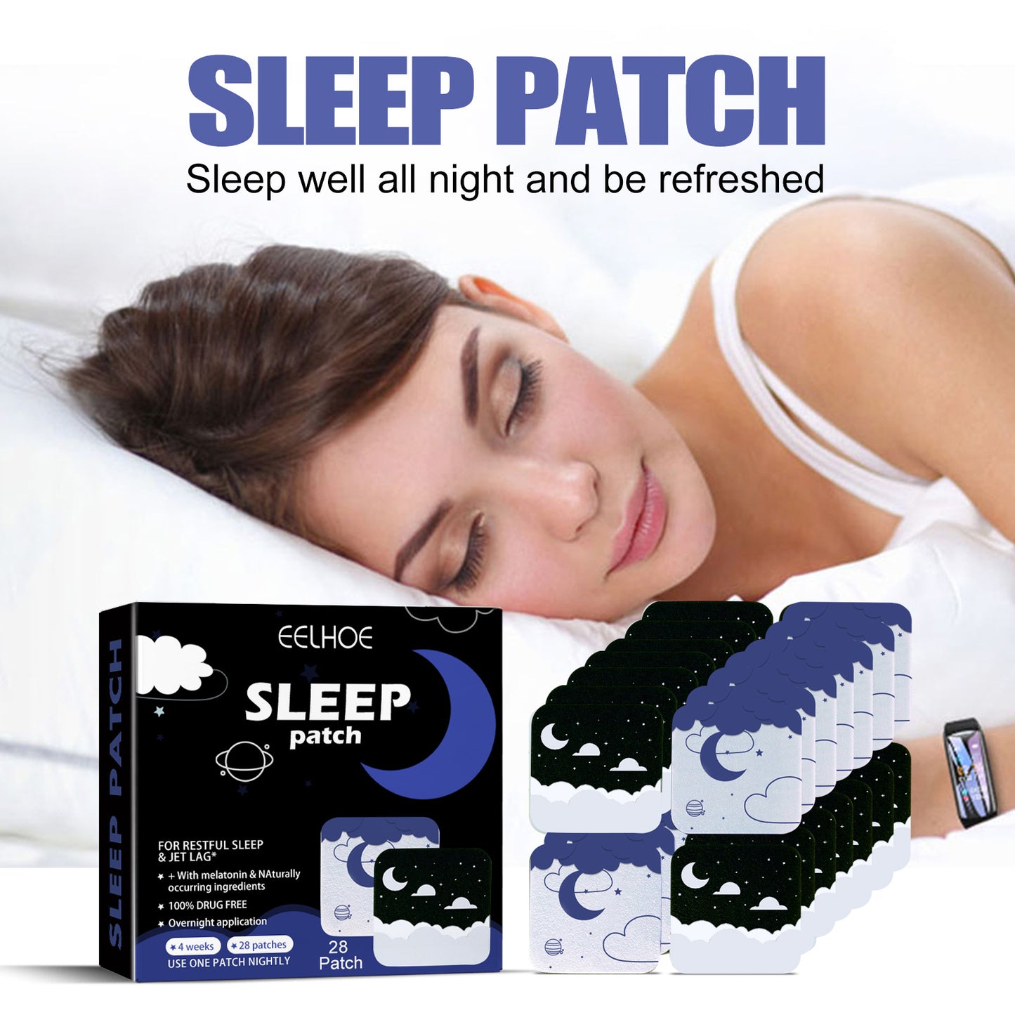 WelthVibe Sleep Aid Patches for Better Sleep