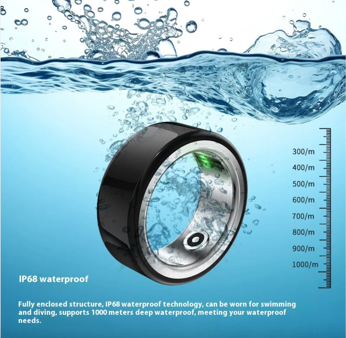WelthVibe Ceramic Health Ring