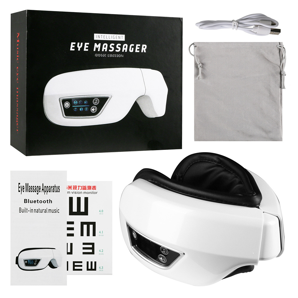 Heated eye massager – product front view