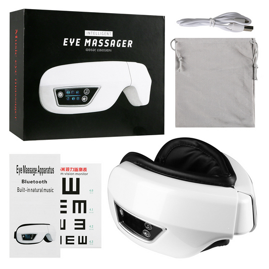 Heated eye massager – product front view