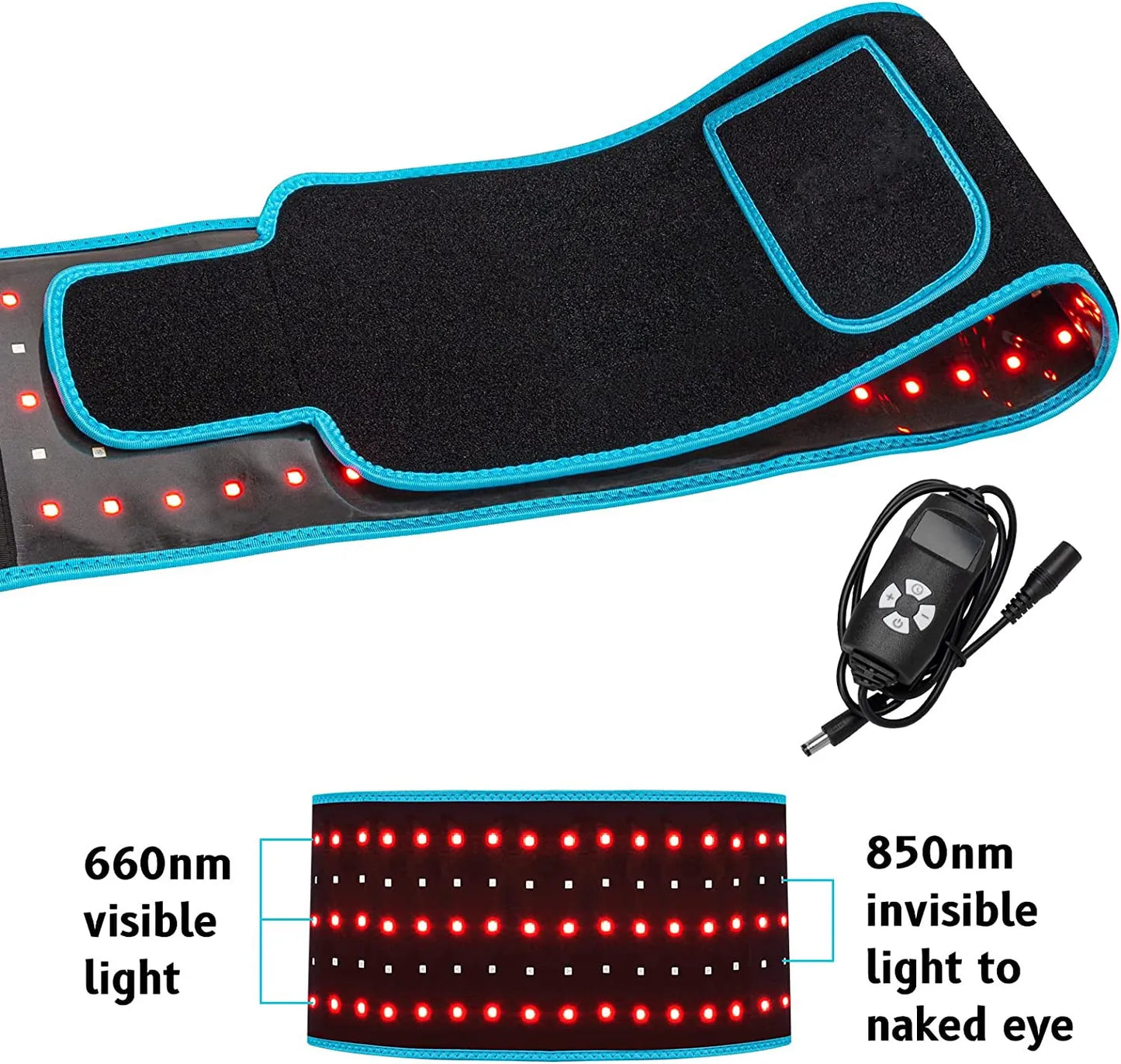 Infrared Red Light Therapy Belt Pro — 360° Full Body Wrap