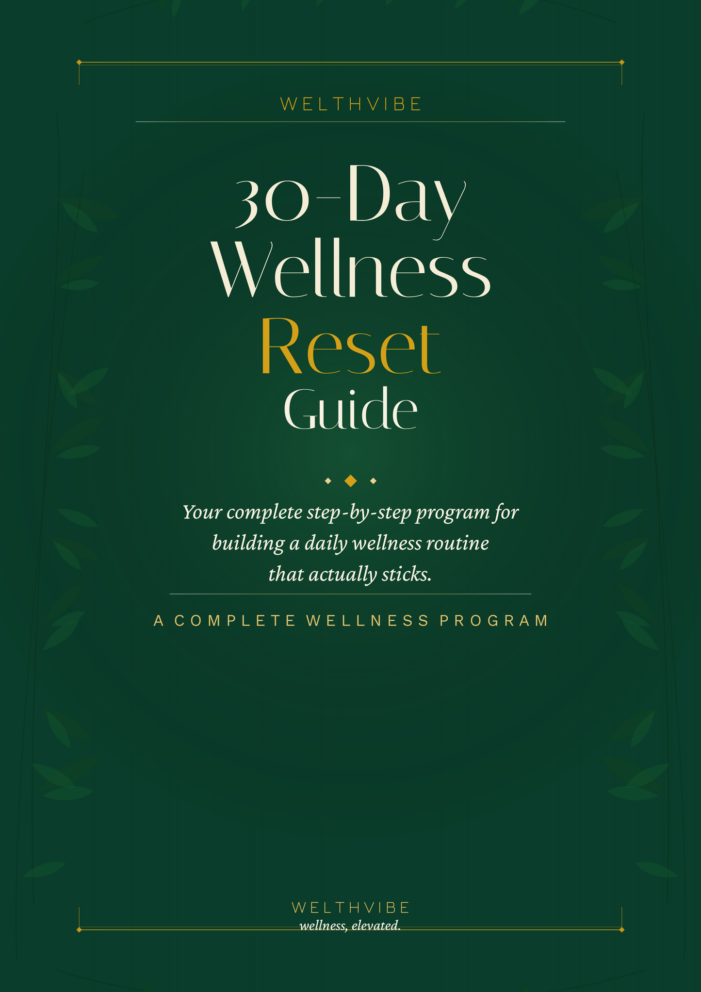 30-Day Wellness Reset Guide